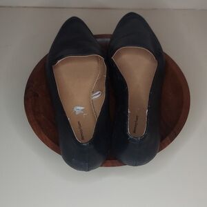 Time and Tru Women's Black Flats